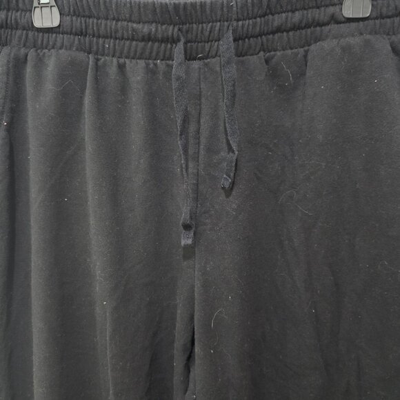 Torrid Super Soft Fleece Joggers Black Size 2 Cozy Lounge Pants Pockets - Picture 2 of 13